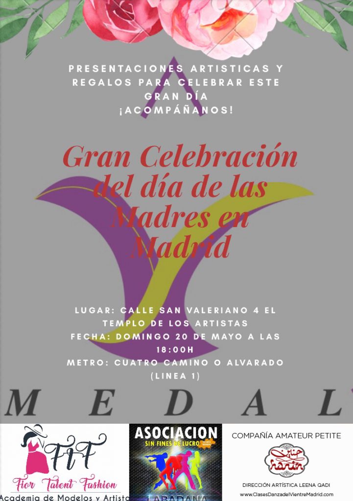 compañía amateur petite hanin, hanin, exhibicion de danza del vientre, leena qadi, dia de las madres