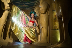 Danza Faraónica con Alas de Isis