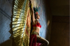 Danza Faraónica con Alas de Isis