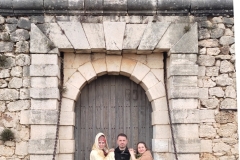 En la Puerta del Castillo de Chinchón