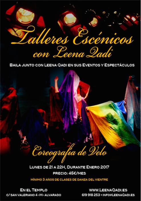 talleres escenicos, coreografia velo, compañía formativa, compañia amateur, coger tablas en escena, entrar compañia danza