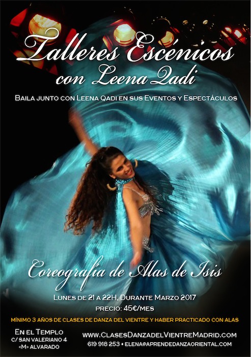 alas de isis, coreografia de alas