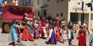 medieval, danza niños, leena qadi, huerta de rey, burgos, caleruega