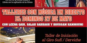 Taller intensivo danza del vientre, ritmos arabes aplicados a la danza oriental, taller giro sufi, taller giro derviche, taller ritmologia arabe